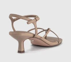 Miquita Toe Post Strappy Heeled Sandals