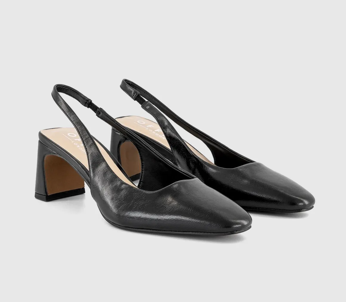 Mirage Slingback Court Heels
