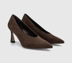 Mirror High Vamp Full Court Heels