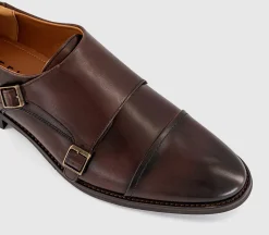 Mitchell Double Monk Strap Shoe