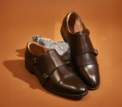 Mitchell Double Monk Strap Shoe