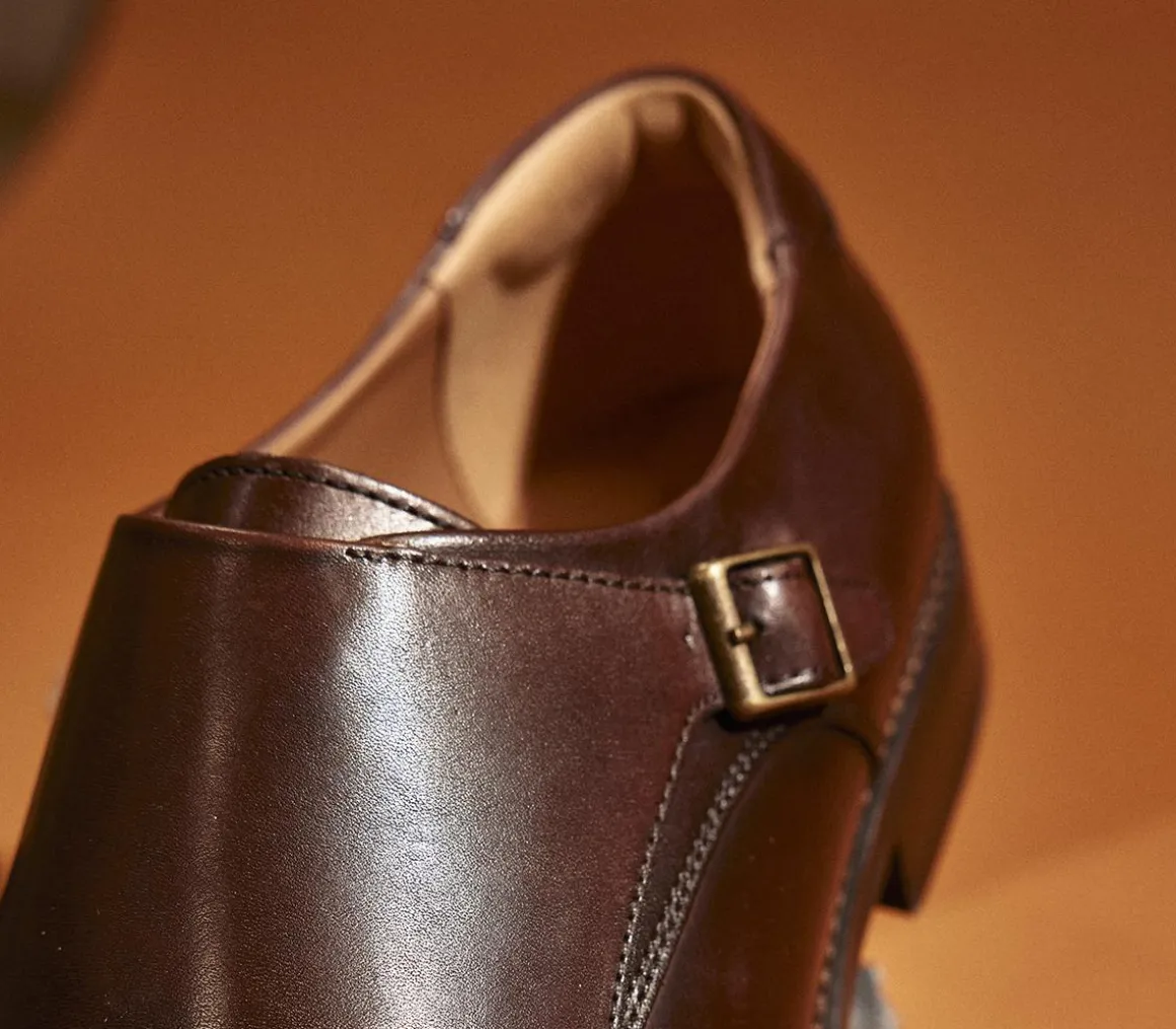 Mitchell Double Monk Strap Shoe