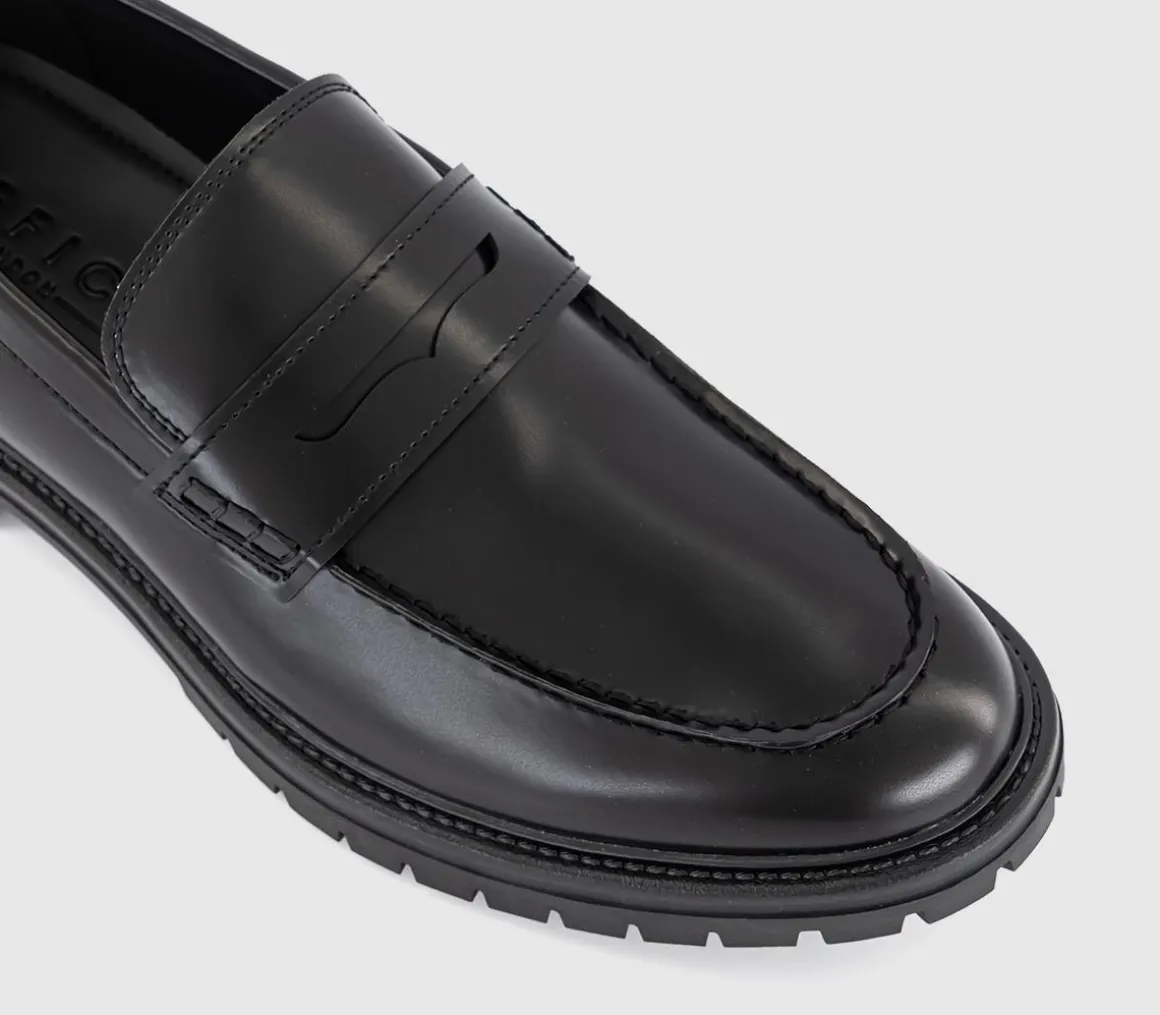 Moe Chunky Cleat Sole Loafers