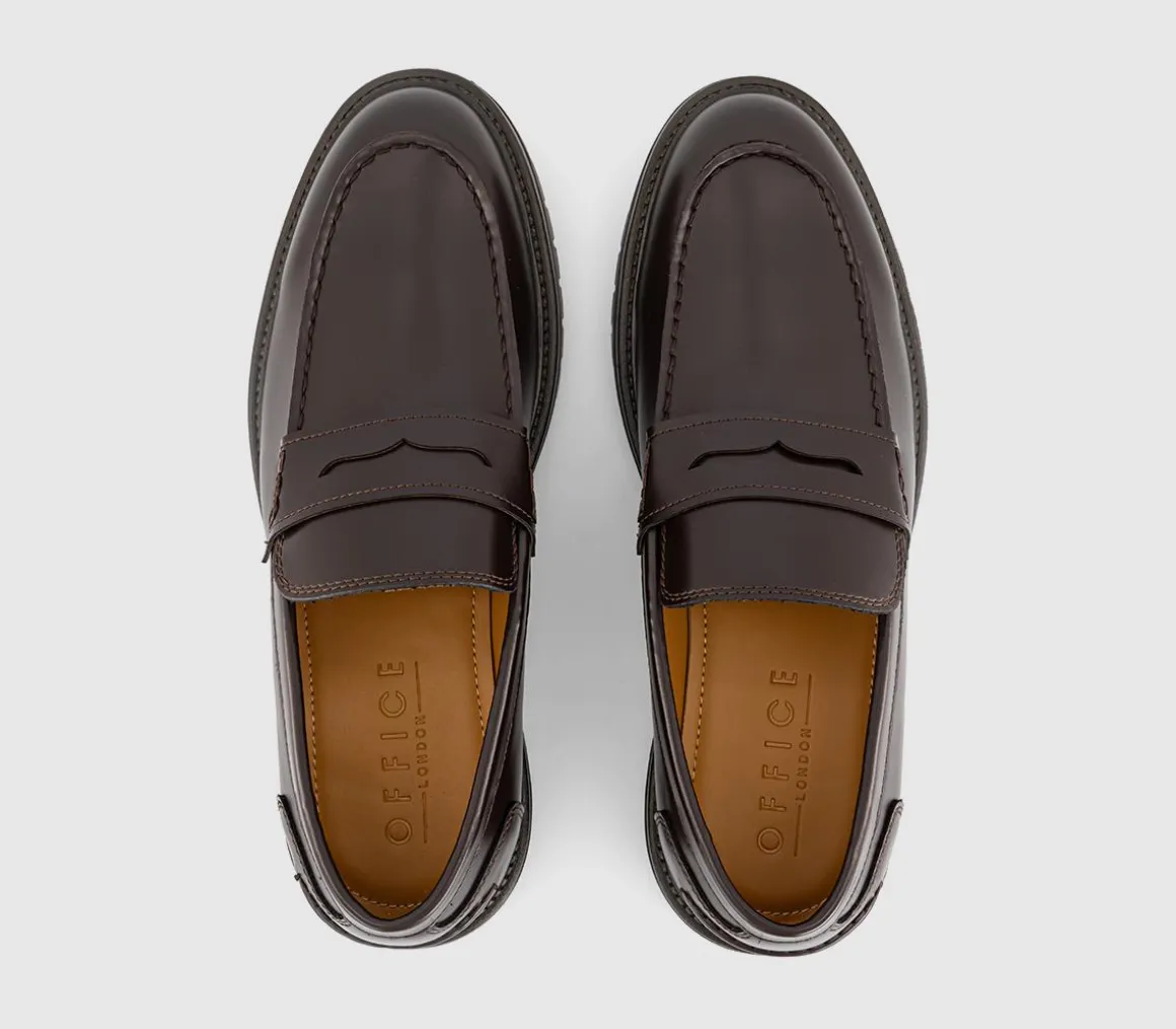 Moe Chunky Cleat Sole Loafers
