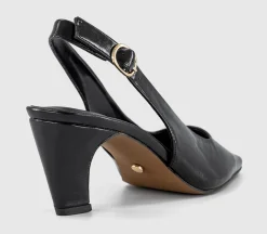 Monaco Chisel Toe Slingback Court Heels