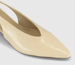 Monique High Vamp Slingback Kitten Heels Court