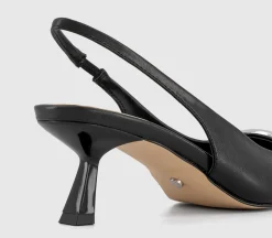 Monti Metal Trim Court Heels