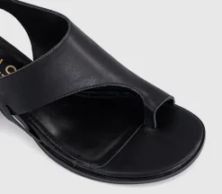 Montreal Toe Post Stacked Heel Sandals