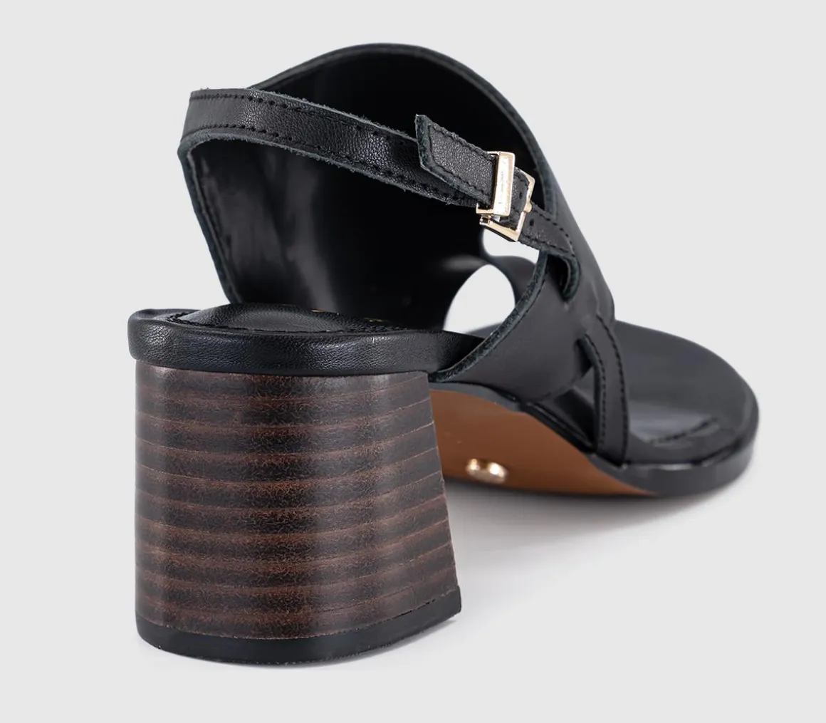 Montreal Toe Post Stacked Heel Sandals