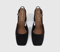 Morris Chisel Toe Block Heels Slingback
