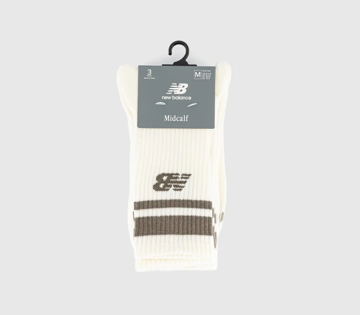 NB Essentials Line Midcalf 3 Pairs Socks