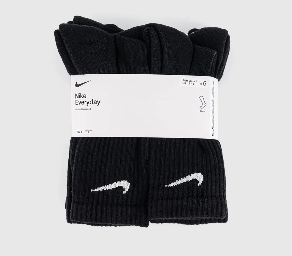 Nike Everyday Cushioned Socks 6 Pack