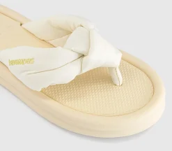 Over Puffed Flip Flops