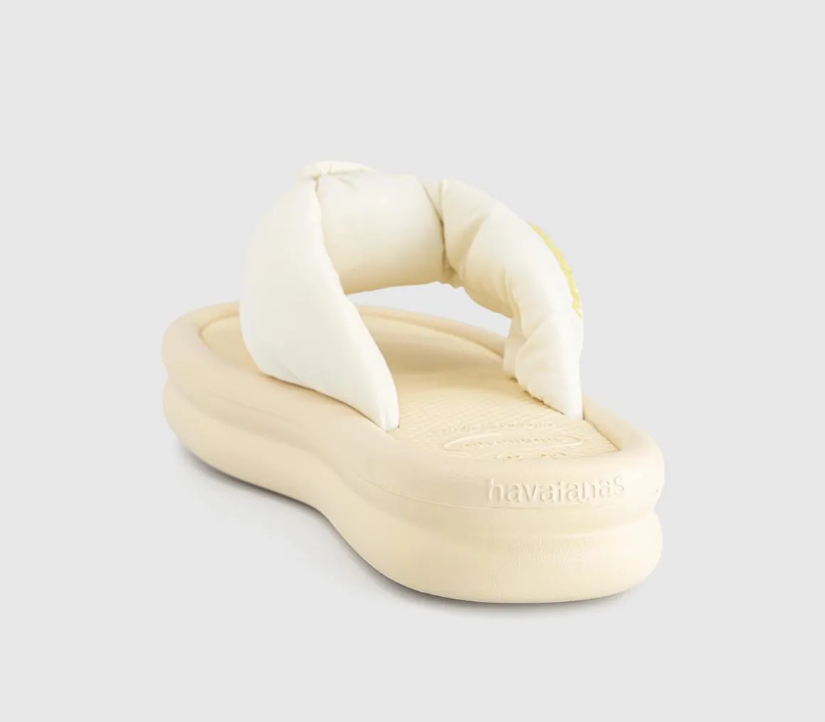 Over Puffed Flip Flops