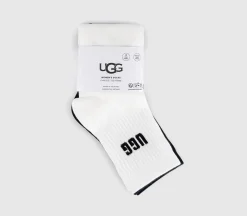 Quinlin Logo Quarter 2 Pack Socks