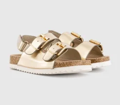 River Footbed Back Strap Sandals
