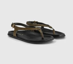 Sabrina Slingback Toepost Footbed Sandals