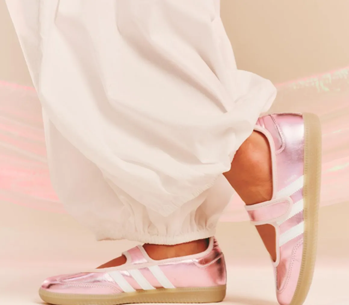 Samba Jane Ballet Metallic Trainers