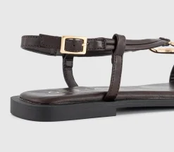 Sam Hardware Detail Slingback Sandals