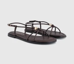 Sammie Hardware Flat Sandals