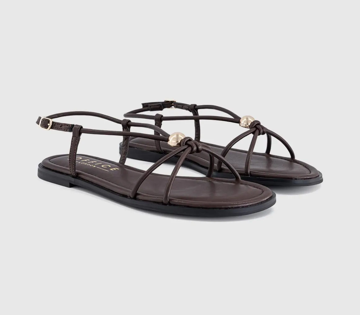 Sammie Hardware Flat Sandals