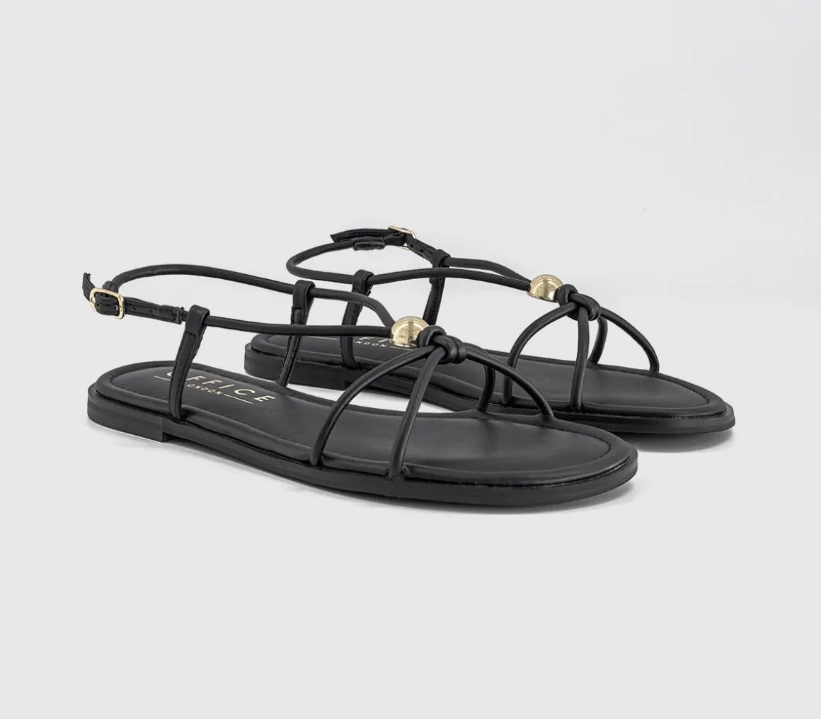 Sammie Hardware Flat Sandals