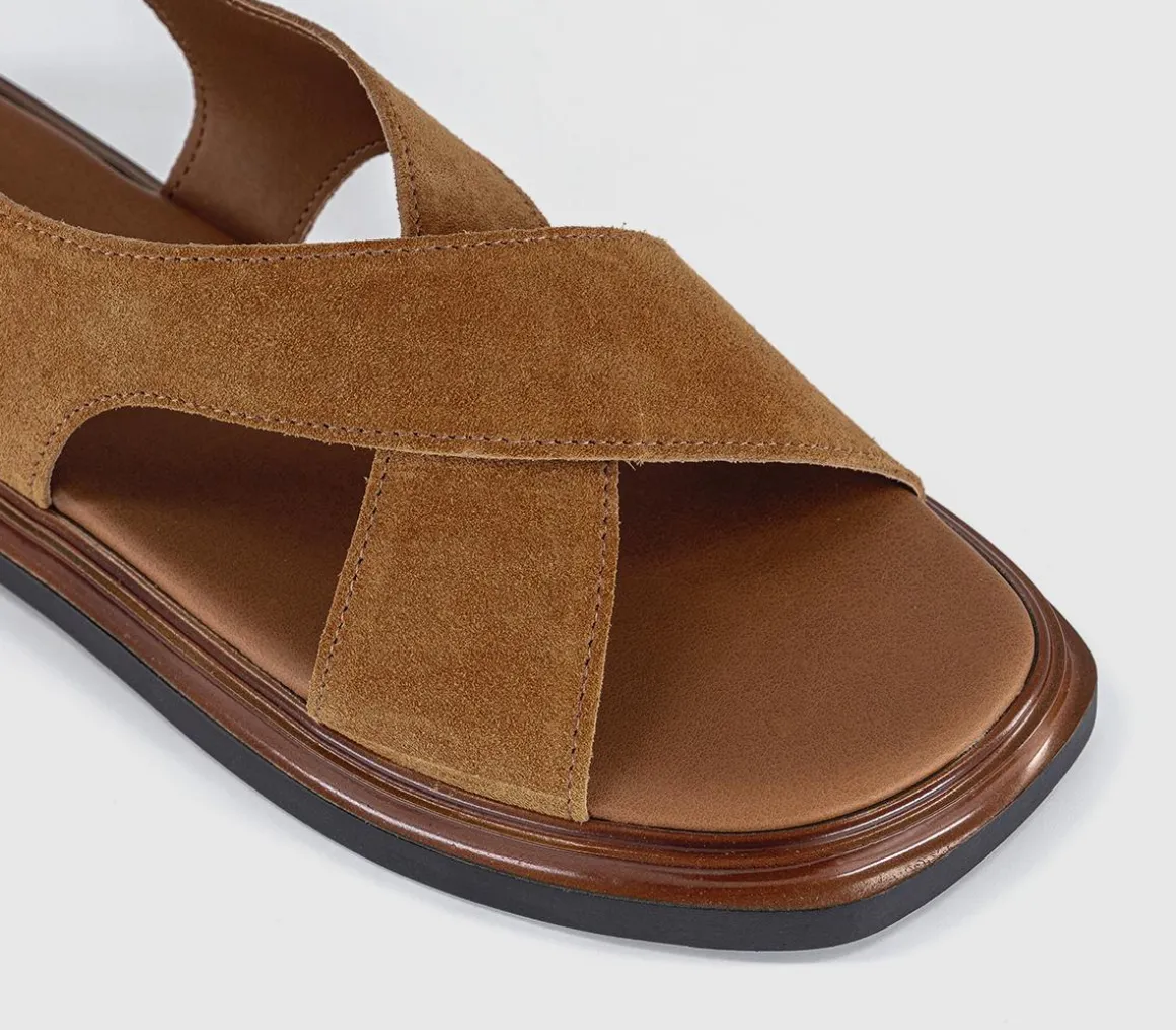 Sandi Crossover Slingback Sandals
