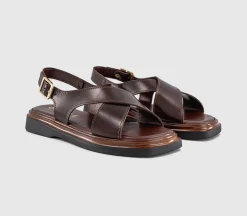 Sandi Crossover Slingback Sandals