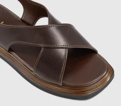 Sandi Crossover Slingback Sandals