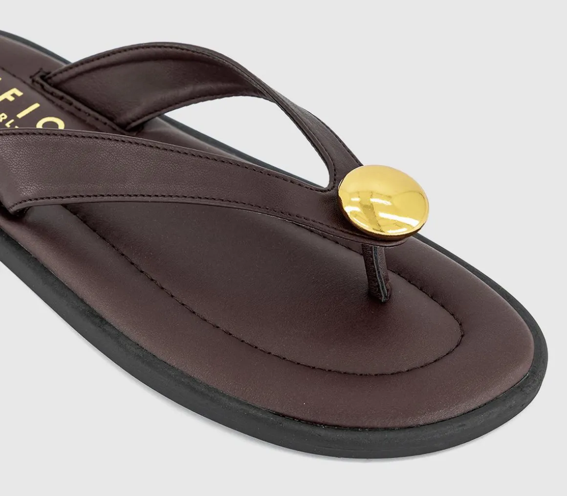 Sardinia Hardware Toe Post Sandals