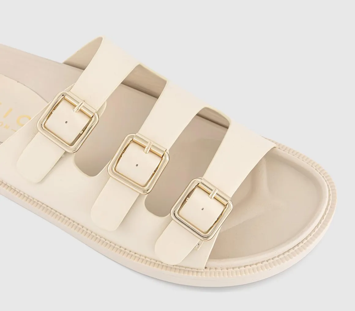 Saturn 3 Strap Footbed Sliders