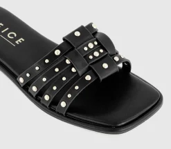 Sawyer Stud Embellished Slides