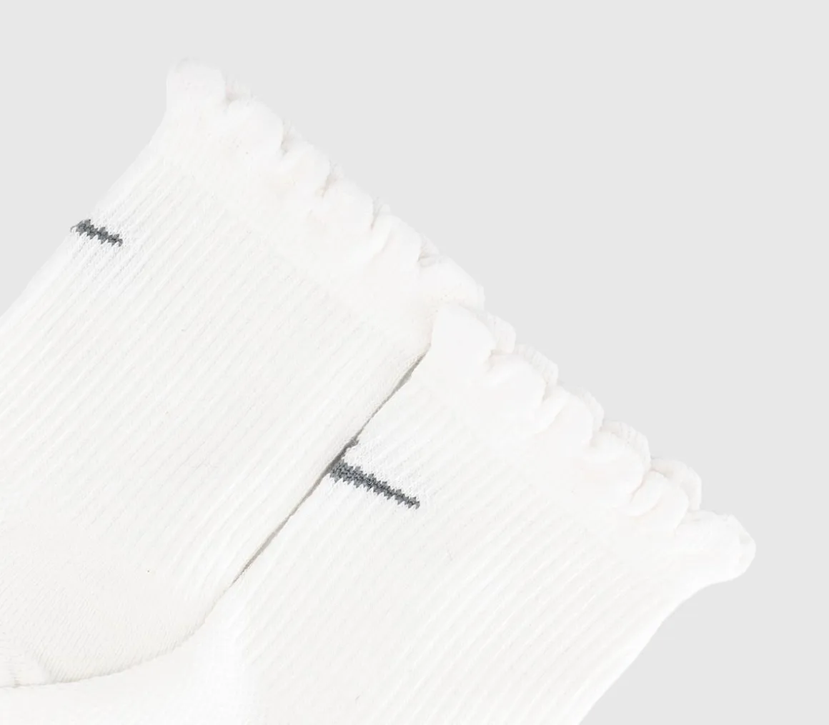 Scallop Ankle 2 Pack Socks