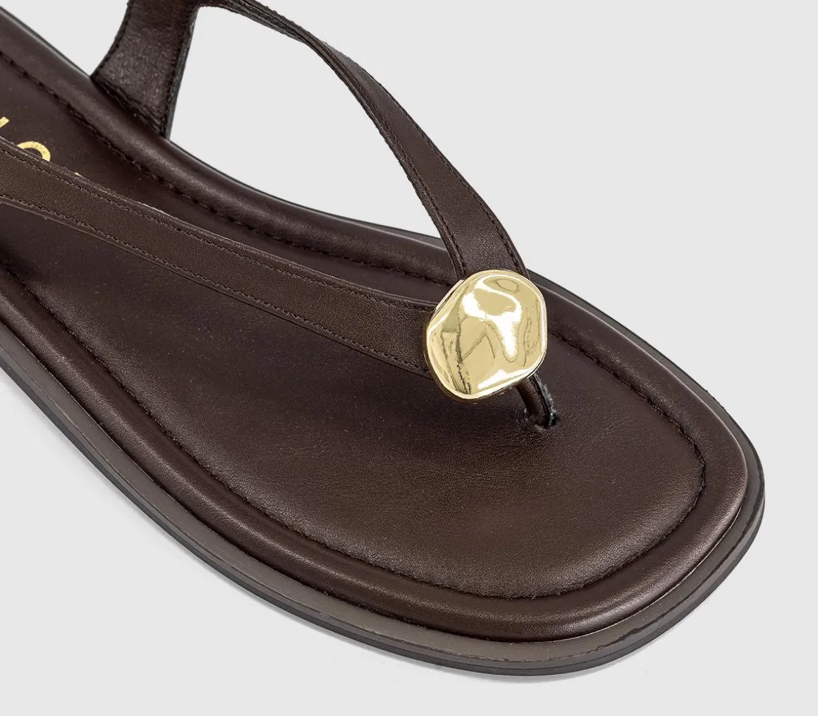 Scout Hardware Slingback Toe Post Sandals