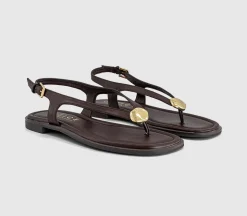 Scout Hardware Slingback Toe Post Sandals