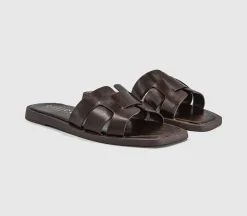 Selena Interwoven Slide Sandals