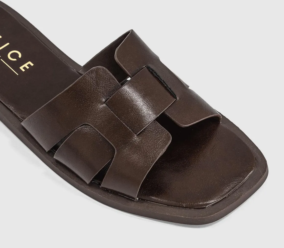 Selena Interwoven Slide Sandals
