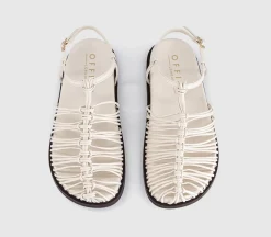Seraphina Woven Fisherman Footbed Sandals