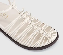 Seraphina Woven Fisherman Footbed Sandals