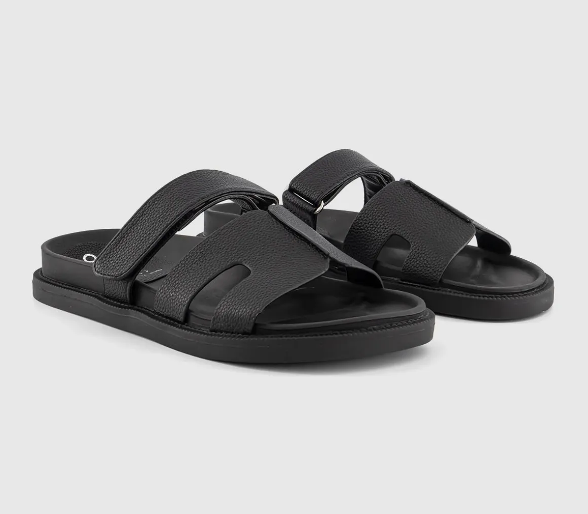 Serena Cut Out Two Strap Footbed Sandals