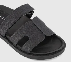 Serena Cut Out Two Strap Footbed Sandals