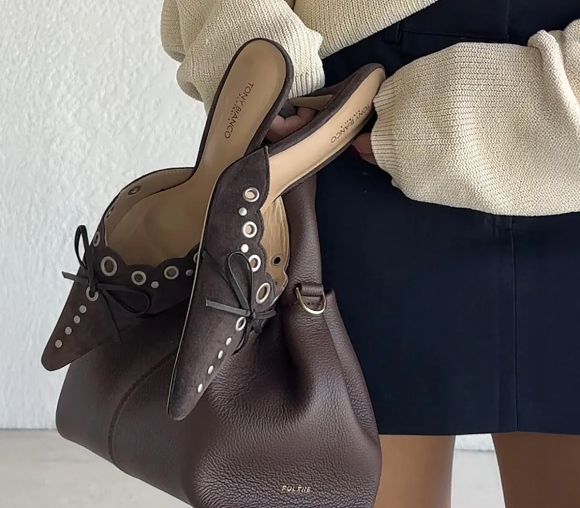 Shae Mule Heels