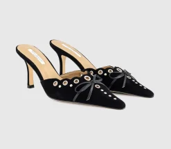 Shae Mule Heels