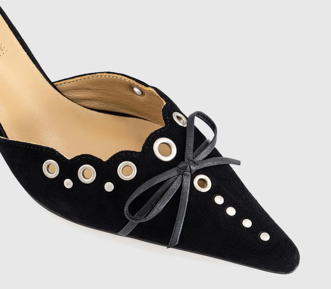 Shae Mule Heels