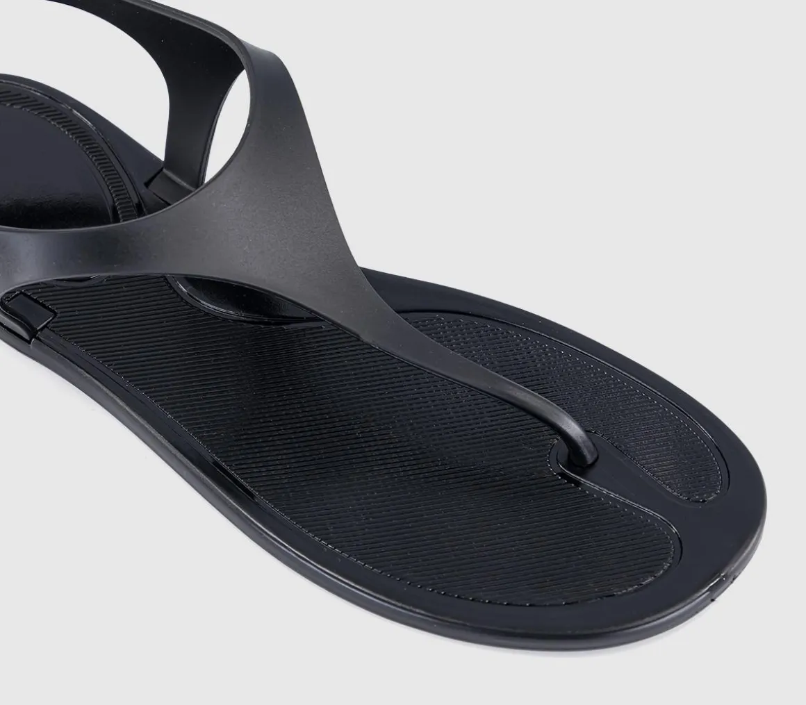 Shake Toe Post Jelly Sandals