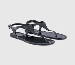 Shake Toe Post Jelly Sandals