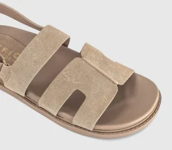 Shelby Slingback Cut Out Footbed Sandals