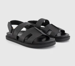 Shelby Slingback Cut Out Footbed Sandals
