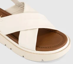 Shore Cross Over Platform Sandals