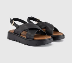 Shore Cross Over Platform Sandals